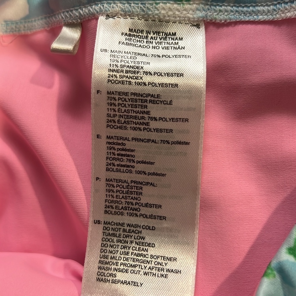 Adidas Floral pastel floral print Skort size small - Picture 8 of 8